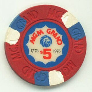 MGM Grand Bicentennial $5 Casino Chip