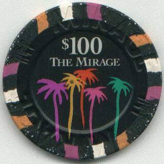 Mirage $100 Casino Chip
