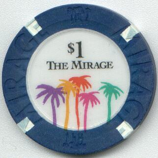 Las Vegas Mirage $1 Casino Chip