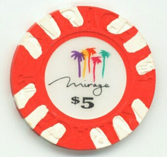 Las Vegas Mirage $5 Casino Chip