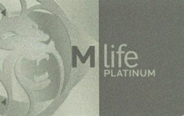 MGM Resorts Mlife Platinum Slot Club Card