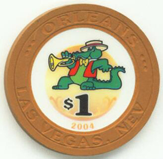 Orleans Casino 2004 $1 Casino Chip