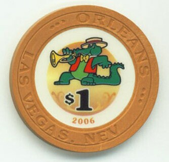 Las Vegas Orleans Casino 2006 $1 Casino Chip