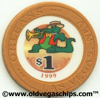 Orleans Casino 1999 $1 Casino Chip