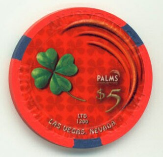 Palms Hotel St. Patrick's Day 2011 $5 Casino Chip