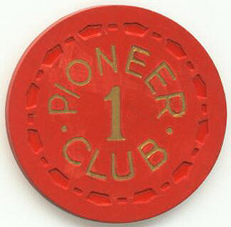 Pioneer Club Roulette Casino Chip