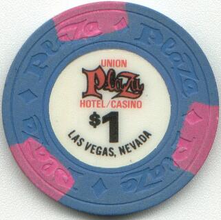 Las Vegas Union Plaza $1 Casino Chip