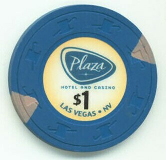 Plaza Casino $1 Casino Chip