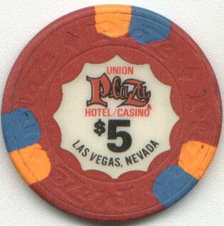 Las Vegas Union Plaza $5 Casino Chip