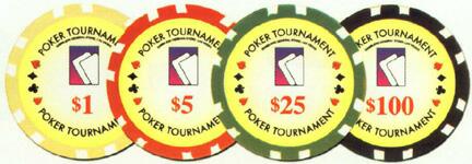 Poker Tournament Chips are Very High Quality Clay Poker Chips