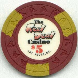 Las Vegas Reel Deal Casino $5 Casino Chip