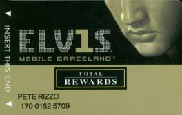 Harrah's Casino Elvis Slot Club Card