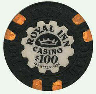 Las Vegas Royal Inn Casino $100 Casino Chip