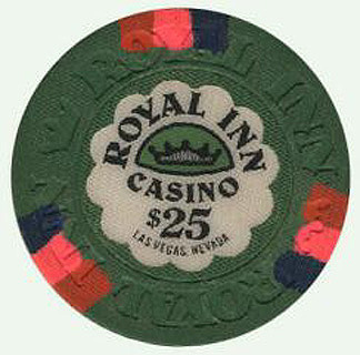 Las Vegas Royal Inn Casino $25 Casino Chip