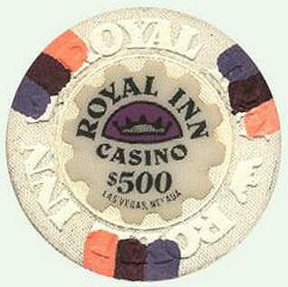 Las Vegas Royal Inn Casino $500 Casino Chip