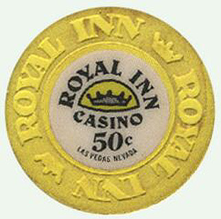 Las Vegas Royal Inn Casino 50¢ Casino Chip