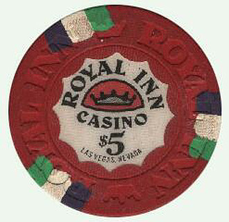 Las Vegas Royal Inn Casino $5 Casino Chip