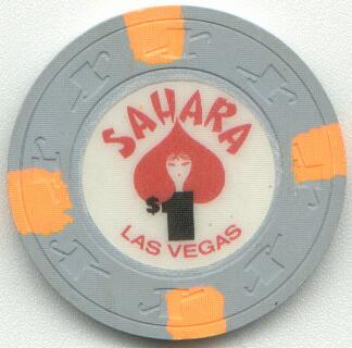 Sahara Hotel Genie $1 Casino Chip