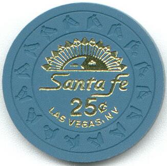 Santa Fe Casino 25¢ Casino Chip