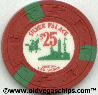 Las Vegas Silver Palace $25 Casino Chips