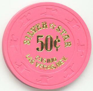 Silver Star Casino 50¢ Casino Chip