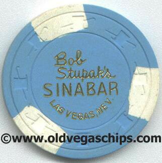 Las Vegas Bob Stupak's Sinabar $1 Casino Chip