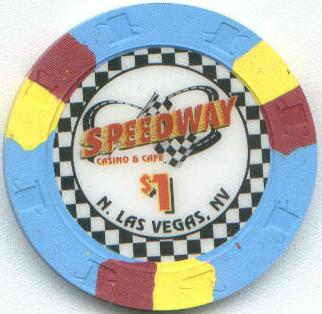 Las Vegas Speedway Casino $1 Casino Chip