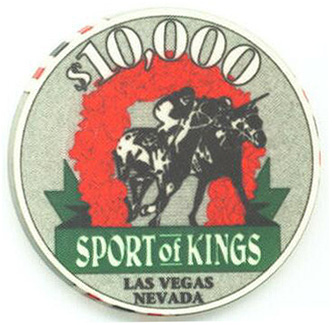 Las Vegas Sport of Kings $10,000 Casino Chips