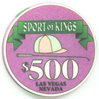 Las Vegas Sport of Kings $500 Casino Chips