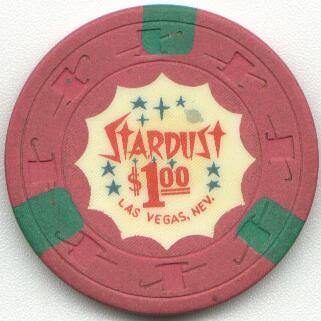 Las Vegas Stardust Hotel $1 Rare Casino Chip