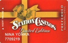 Station Casinos Limited Slot Club Card