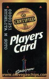 Las Vegas Stratosphere Tower Certified Slot Club Card