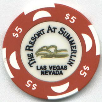 Las Vegas Resort at Summerlin $5 Casino Chip
