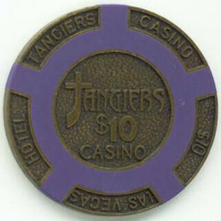 Las Vegas Tangiers Casino $10 Poker Chips