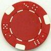 Lucky 7's Red Poker Chips