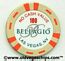 Las Vegas Bellagio Casino $100 Poker Chip