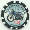Harley Davidson $100 Poker Chip
