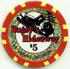 Bugsy's Hideaway $5 Poker Chip