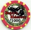 Bugsy's Hideaway $1000 Poker Chips