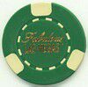 Fabulous Las Vegas Green Poker Chip