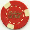 Fabulous Las Vegas Red Poker Chip