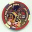 Four Queens Superbowl Jack Youngblood 2007 $5 Casino Chip