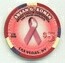 Four Queens Breast Cancer Awareness $5 Casino Chip