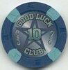 Good Luck Club 10 Poker Chips