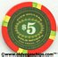 Gold Spike New Rack $5, $25, $100 Casino Chips