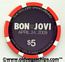 Hard Rock Hotel Bon Jovi $5 Casino Chip