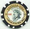 Legends of the Wild West $100 Poker Chip