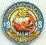 Palms Chinese New Year Rooster $8, $25, & $100 Casino Chips