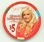 Planet Hollywood Holly Madison 2010 $5 Casino Chip
