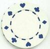 Card Suits Mold Poker Chips